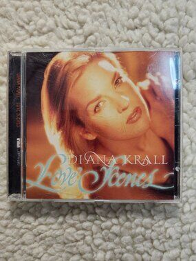 Diana Krall Love Scenes CD Impulse Jazz Vocal Album 13 Tracks Case Scratched